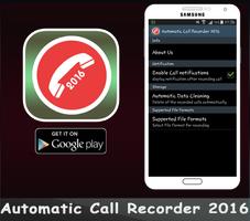 برنامه‌نما Automatic Call Recorder 2016 عکس از صفحه