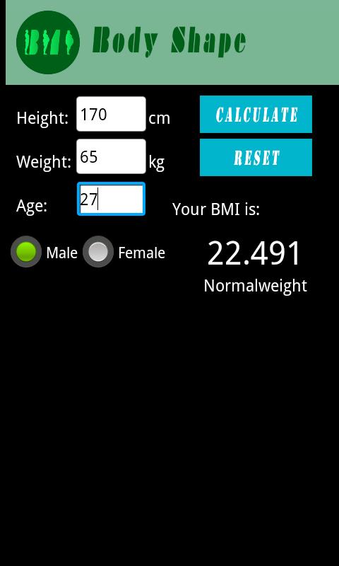 Body Shape BMI Calculator APK for Android Download