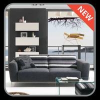 Modern Living Room Furniture ポスター