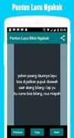 Pantun Lucu Bikin Ngakak capture d'écran 2