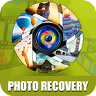 Restaurar archivo eliminado foto recuperar vídeo icono