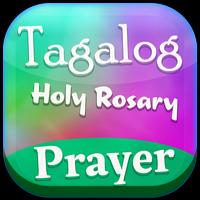 Tagalog Holy Rosary Prayer poster