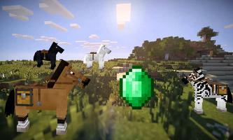 Super Craft Horse Run Affiche