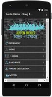 Justin Bieber - Song & Lyrics screenshot 1