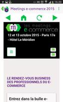 Meetings e-commerce 2015 Affiche