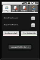 Message and call blocker تصوير الشاشة 2