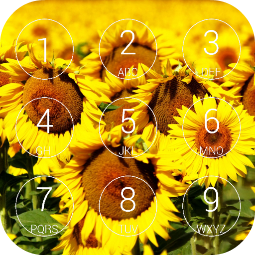 Sunflowers Lock Screen