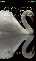 Swans Lock Screen capture d'écran 3