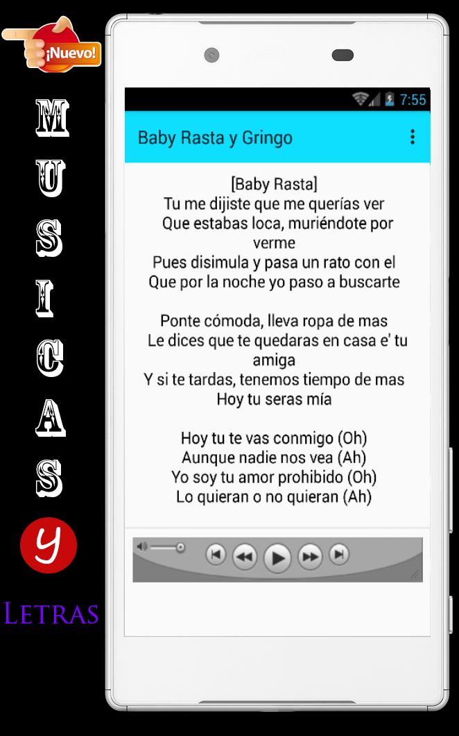 Descarga de APK de Nuevo Baby Rasta y Gringo Musica - Me Niegas para Android