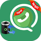 Recover Deleted Messages & images For whatsap icône