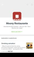Moony Restaurante Affiche