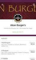 Akan Burger's 海報