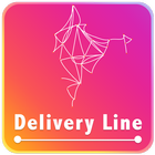 Delivery Line ícone