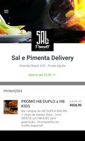 Sal e Pimenta Delivery الملصق