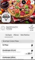 American Custom Pizza Affiche