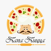 آیکون‌ Папа пицца - доставка пиццы