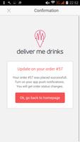 2 Schermata Deliver Me Drinks -Drivers App