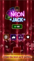 Neon Blackjack Double اسکرین شاٹ 3