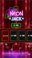 Neon Blackjack Double syot layar 1