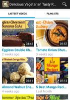 Delicious Vegetarian Tasty Recipes capture d'écran 1