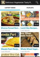 Delicious Vegetarian Tasty Recipes Screenshot 2