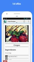 Delicious Crepe Recipes capture d'écran 3