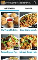 Delicious Indian Vegetarian Recipes capture d'écran 1