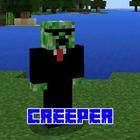 Creeper Friend Mod MCPE أيقونة