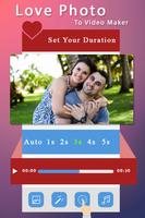 Love Video Maker with Music capture d'écran 1