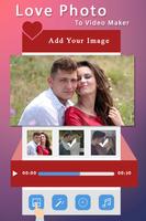 Love Video Maker with Music capture d'écran 3