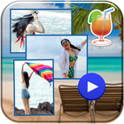 Summer Video Maker with Songs icône