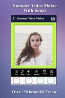 Summer Video Maker with Songs تصوير الشاشة 3