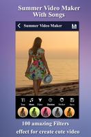 Summer Video Maker with Songs الملصق