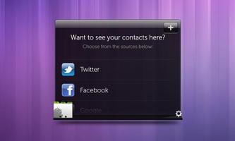 Dell Stage Contacts Widget Affiche