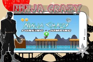 Ninja Crazy Runing Jump poster