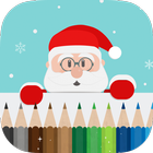 Santa Claus Coloring Book icône