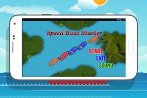 Speed Boat Traffic Master Affiche