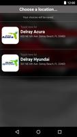 Delray Acura Hyundai DealerApp Plakat