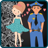 Icona Police Officer Love Story