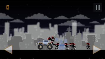 Monster Truck Smash Stickman capture d'écran 2