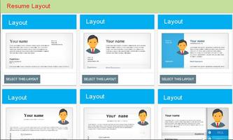 Free CV Maker – Professional Resume Builder poster