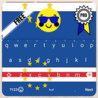 Keyboard Cape Verde flag Theme & Emoji ícone