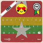 Keyboard Myanmar flag Theme & Emoji 圖標