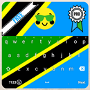 Keyboard Tanzania flag Theme & Emoji APK