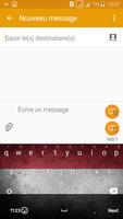 Keyboard Yemen flag Theme & Emoji ảnh chụp màn hình 3