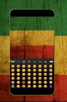 Rasta Keyboard Plakat