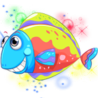 fish rainbow blast ocean أيقونة