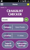 Checker for Craigslist Plakat