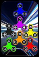 Fidget Spinner Alien plakat