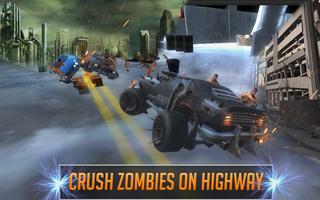 Demolish Derby Car Crash Zombie Highway Smasher 3D capture d'écran 1